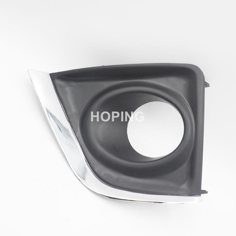 

Fog Lamp Cover For Toyota Corolla 2014 2015 2016 For Middle East type Front Fog Lamp Frame Foglights Car Light Grille shell 1X Left Side