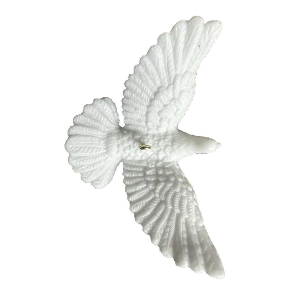 3D Peace Dove Stereoscopic Pendant - Creative White Home & Garden Decor