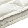 Fila Fusion Solid Color Logo Patch Fashion Hooded Casual Warm Long Down Jacket Women outerwear Cloud-White T11W242908F-WT