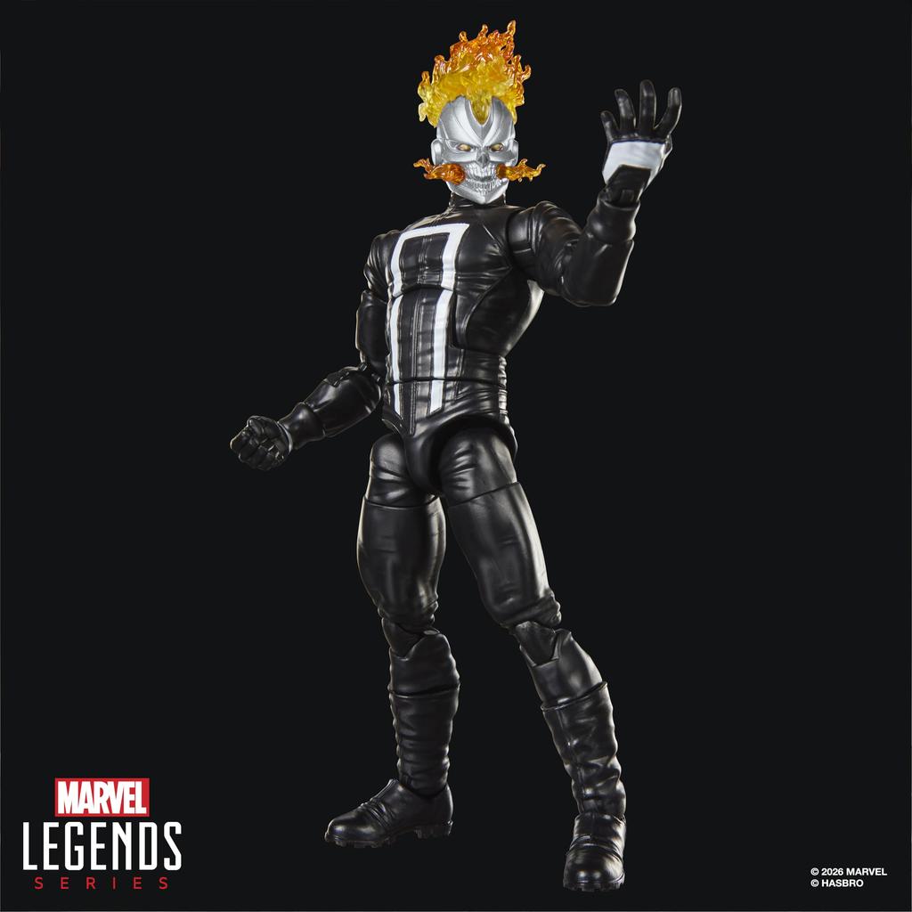 Hasbro MARVEL Legends Series Ghost Rider 15cm Action Figure for Collectors from Ghost and G2424 (Robbie Reyes), 'All-New Rider' 'Avengers' Comics,