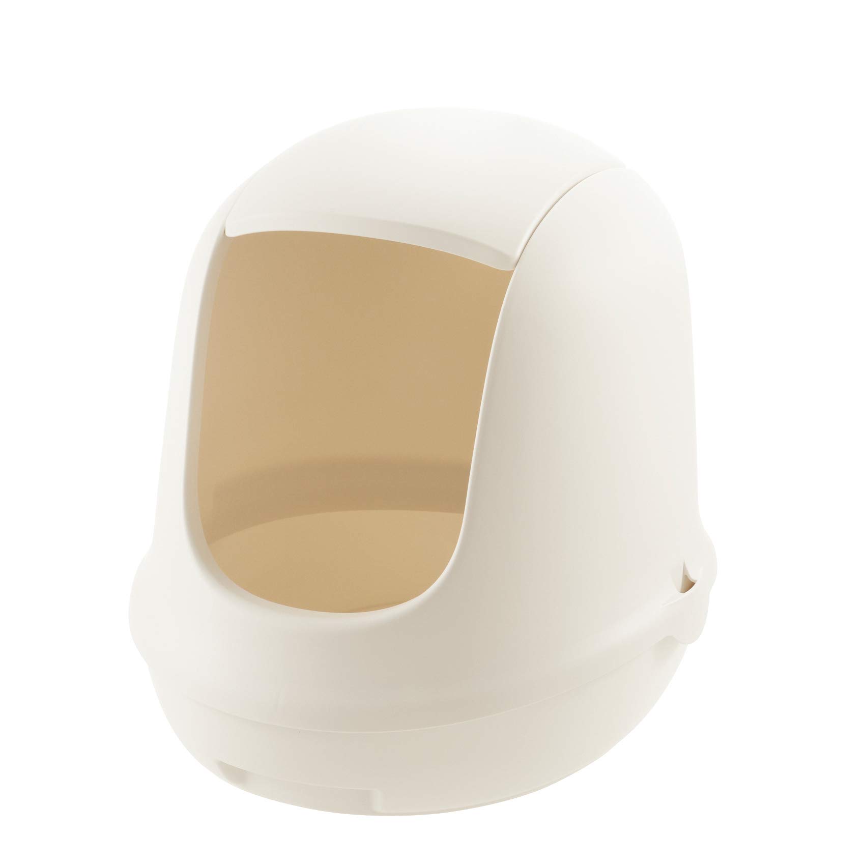 

Richel Laprene cat toilet with hood white