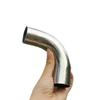 Stainless Steel 304 Elbow 90 Degree Pipe Exhaust Tube Bend Mandrel 19mm-51mm OD
