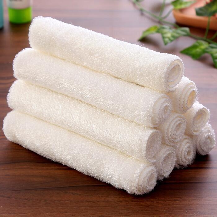 Korean Double-Layer Bamboo Fiber Non-Stick Dish Towel for Oil and Stain Removal
