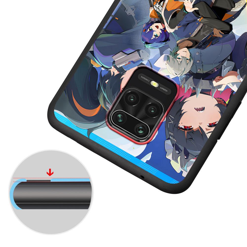 Wise Belle Zenless Zone Zero Case for Xiaomi Redmi 10 10C 9C 9A 9i 9 Prime 9T 12 12C 10A K40 Pro Black Soft TPU Phone Bag Cover