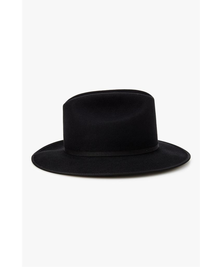 MAN ON THE BOON [Bailey Of Hollywood] The Architect Fur Felt Hat_Black 4715324301