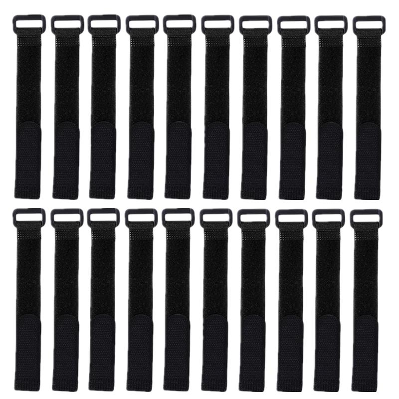 10/20 Pezzi Supporto per Canna da Pesca Cinturino Sospensore Gancio Chiusura Velcro Legacci per Canne da Pesca Gadget da Pesca per Esterno