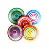 4-Piece Wooden Spinning Tops for Kids - Traditional Manual Rotation Toy Set