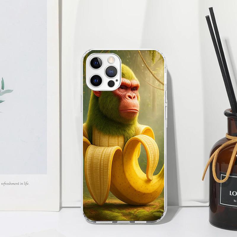 Italian Brainrot Animals Phone Case For Iphone 17 Air 16 15 Plus 16E 14 Pro Max 13 Mini 12 11 7 8 SE Fundas Soft Back Cover 17 A