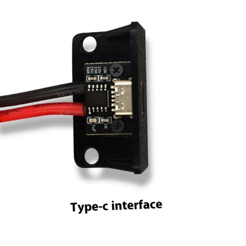 Replacement Power Supply Board Type C Port for PS1 Reduces Internal Heat Extends Console Lifespan Gaming Accessories