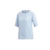 Originals 3-Stripes Printed American Vintage Short Sleeve T-Shirt Women Tops Light-Blue DV0854