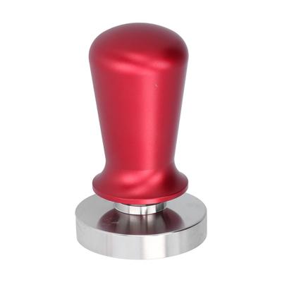 Pilon à café de 58 mm de diamètre en acier inoxydable, marteau presseur à café, fournitures pour la cuisine, rouge