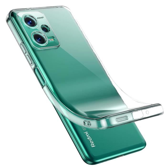 Coque - Phonillico® - Xiaomi Redmi Note 12 5G - Silicone Gel TPU - Ultra Mince - Transparent