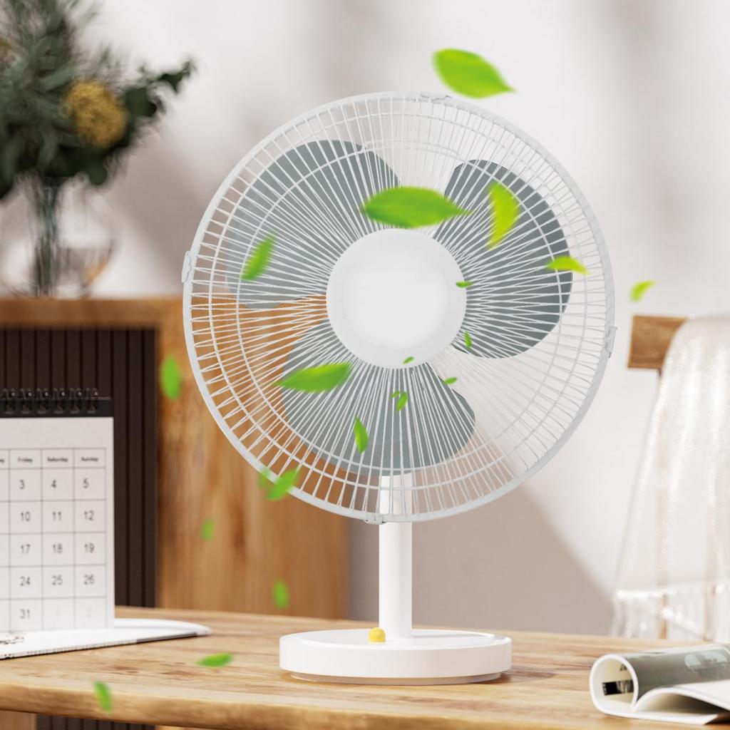 HOMSFOU Replacement Plastic Fan Blades, 12-inch, 3-blade, for Standing Fans and Table Fans, Lightweight Fan Blade Parts