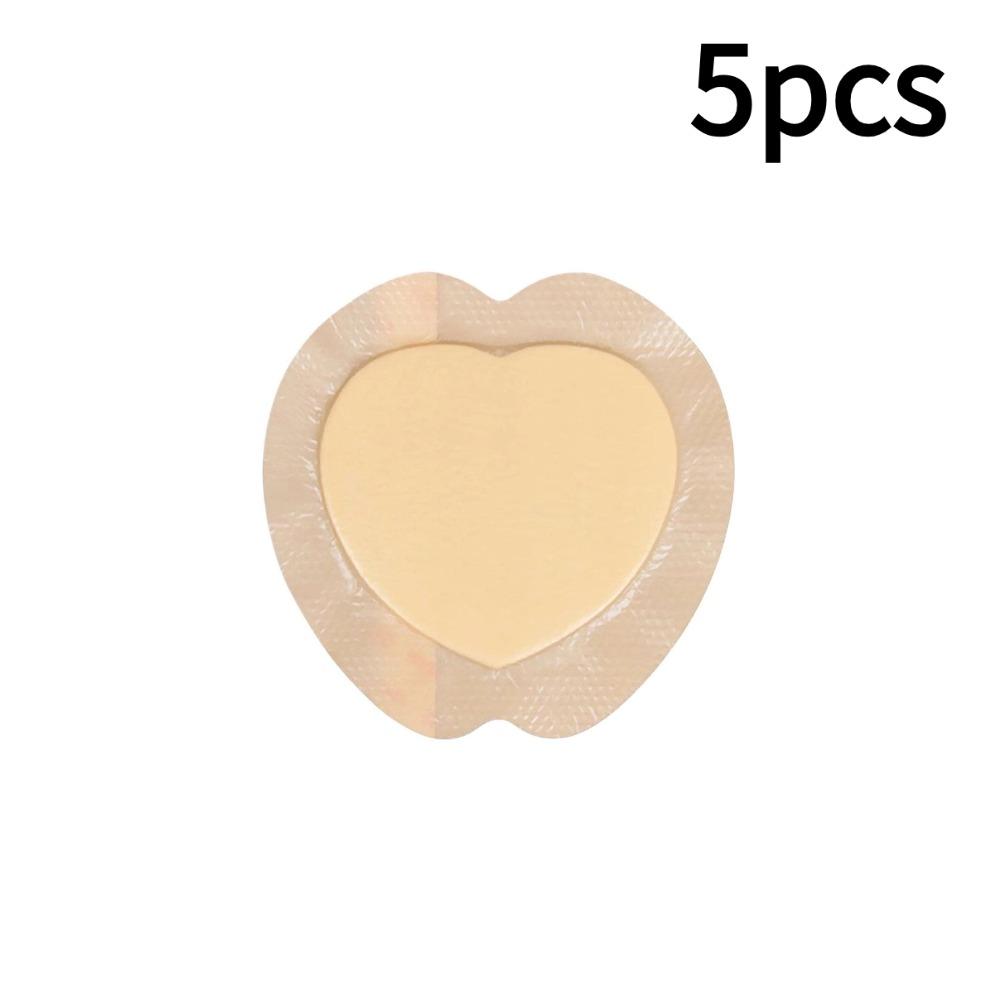 1/3/5 Stück Silikon-Schaumstoff-Wundauflage mit Kleberand Steril Wasserdicht Wundpflaster Verband für Zuhause Reise Erste Hilfe