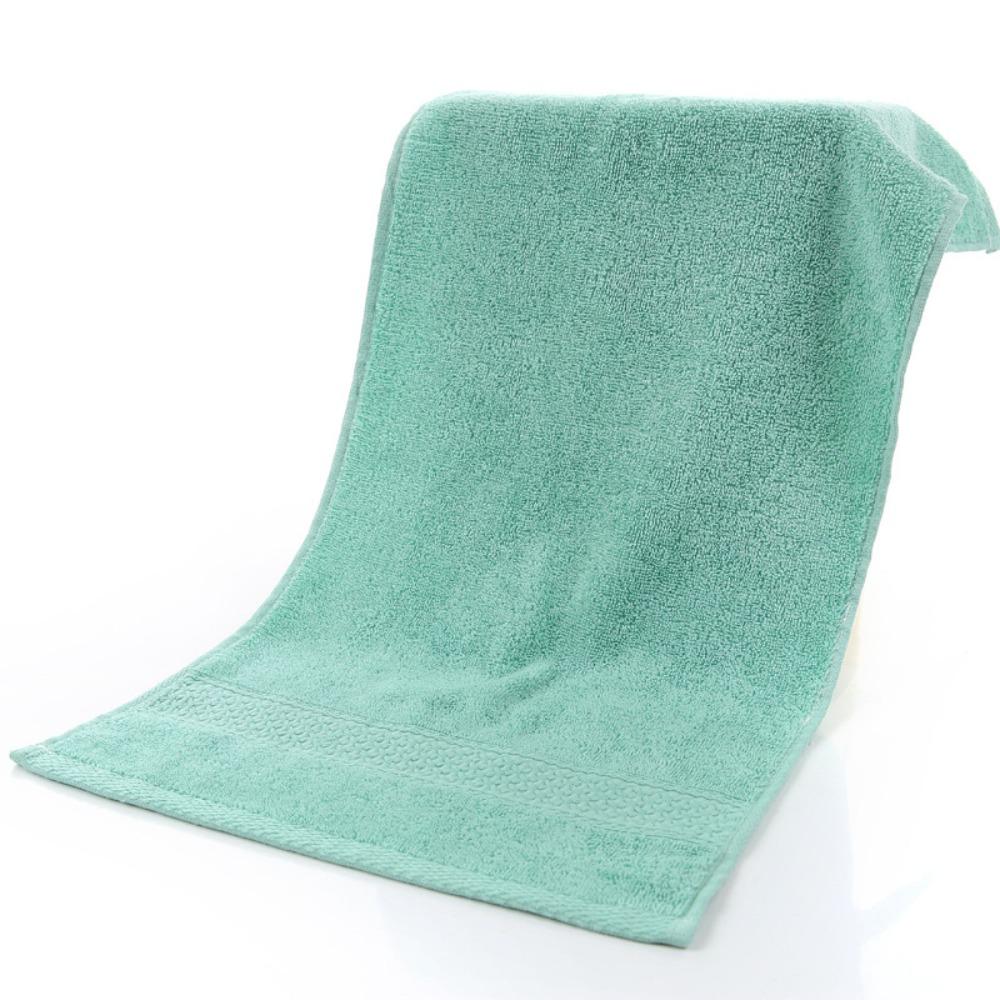 Spot large thickened cotton souvenir towel hotel men's sports face towel plain color broken gear water absorption