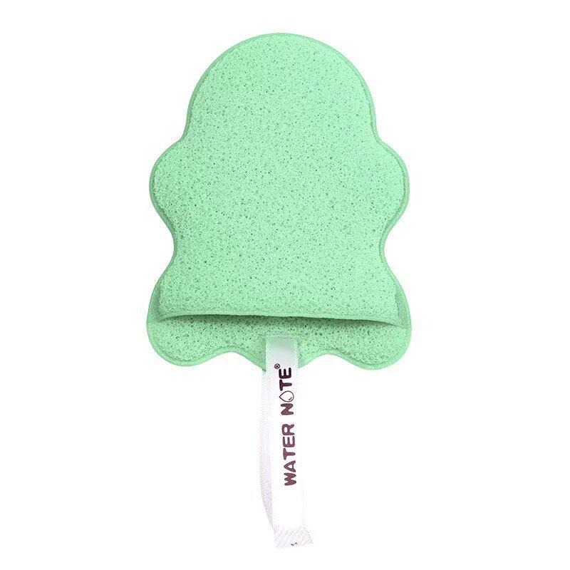 Snowman Glove Style Facial Exfoliating Sponge Puff For Deep Cleansing Suitable For Makeup Removal And Wash Reusable Clean Tool