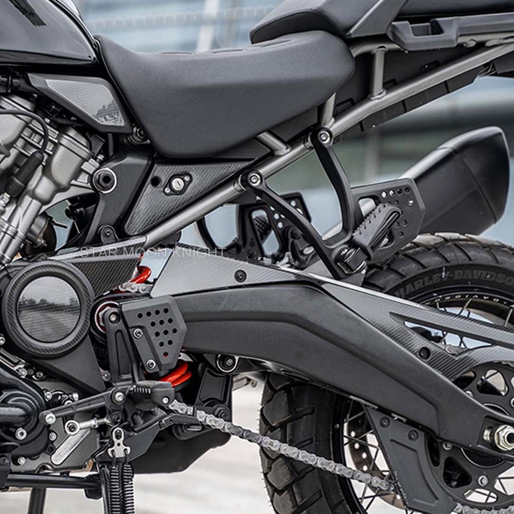 Motosiklet Karbon Fiber Desen Çıkartmalar HARLEY PAN AMERİKA 1250 S PA 1250S PA1250 2022 Çıkartması Yakıt Tankı Pedi