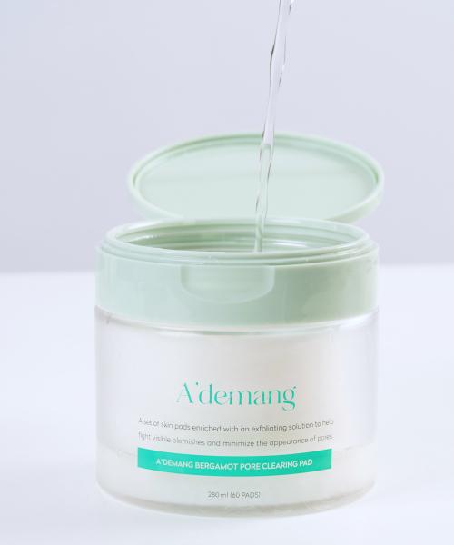 Admang Bergamot Pore Clearing Toner Pad