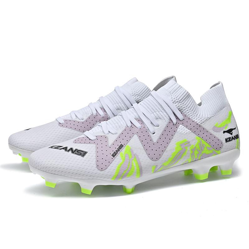 Jugend-Fußballschuhe, hohe Outdoor-Männer, lange Nägel, Sport-Fußballschuhe, große Größe von Jugend-Sport-Fußballschuhen