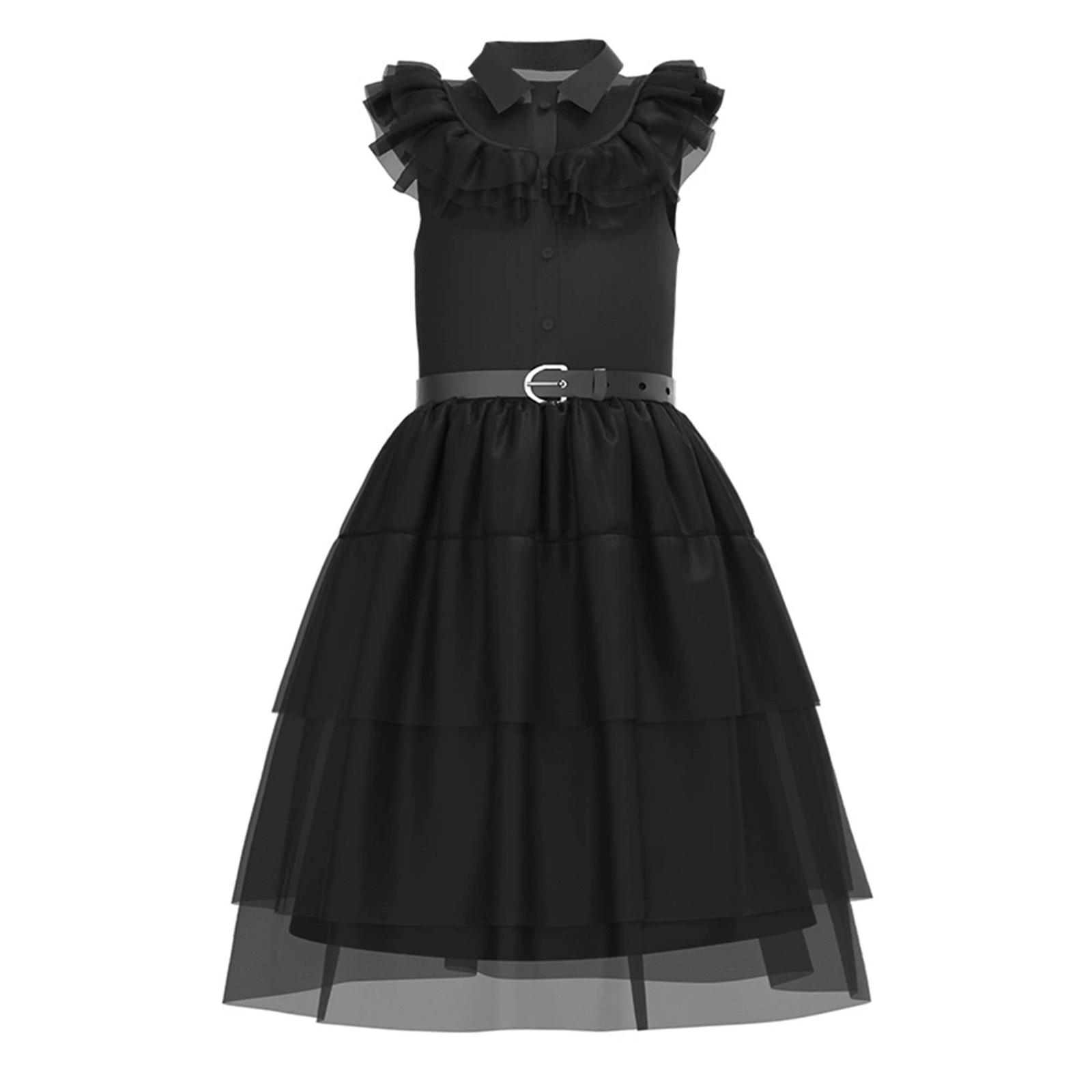 

Детское платье костюмы на Хэллоуин платье косплей костюм для вечеринки 150 чёрный