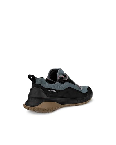 ECCO ULT-TRN Men's Sneakers, Size M, Black/Trooper, Size 27.5cm, 3E