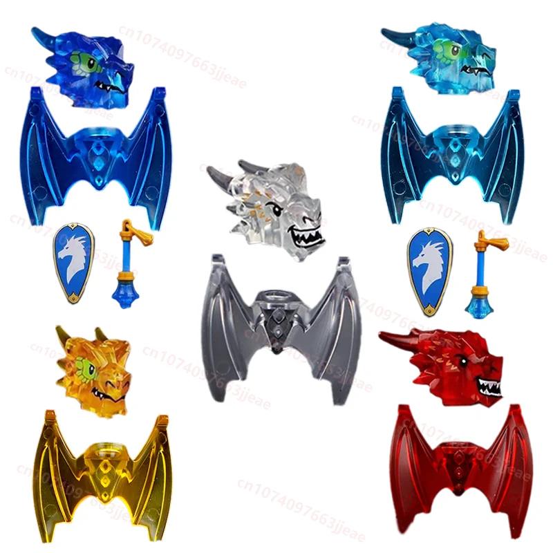 048 047 Undead Dragon Knight Bricks Anime Dragon Knights Building Blocks DIY Action Figure Collection Model Decor Doll Toy Gift