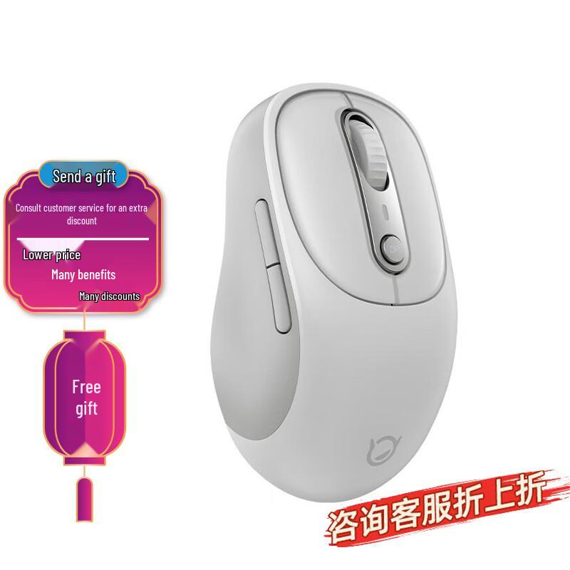 

Lenovo Xiaoxin Wireless Bluetooth Ergonomic Mouse Plus