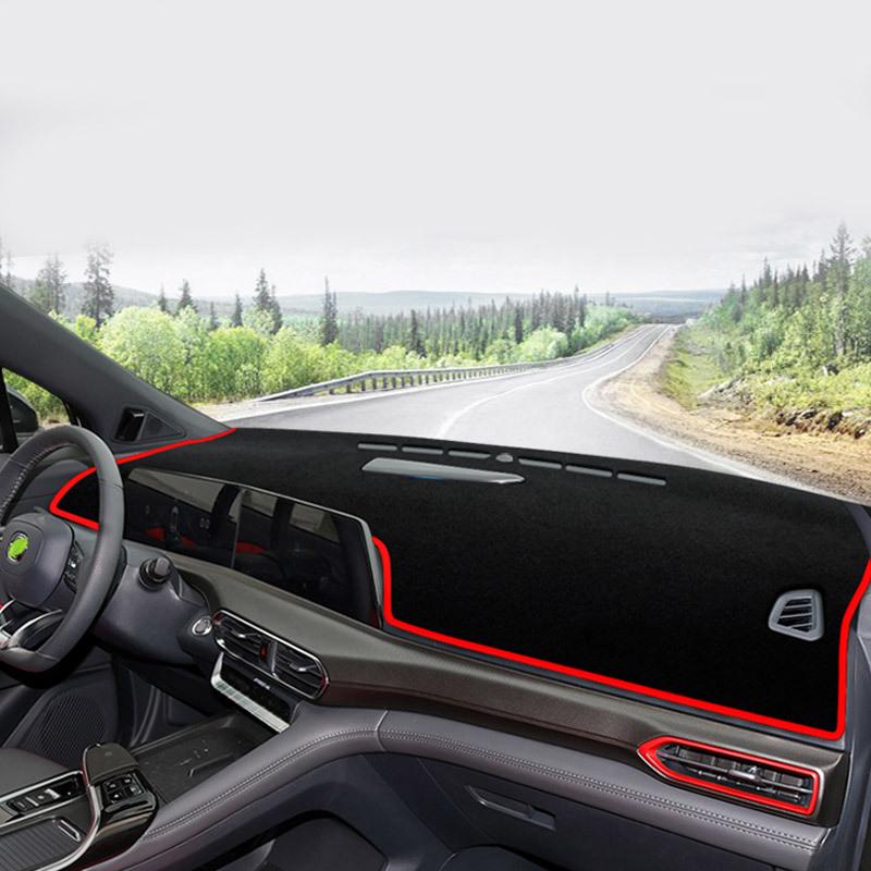 Car Dashboard Anti Dirt Cover Part Anti-UV Non-Slip Mat Carpet Protection For Changan Uni-t Interior Decoration Accessories 2024