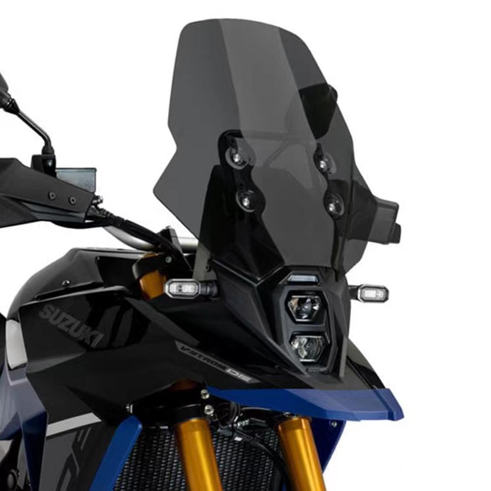 NEW DL800DE Motorcycle Screen Front Windshield For SUZUKI V-STROM 800 DE 800DE Increase Wind Screen Deflector RAISED WINDSCREEN