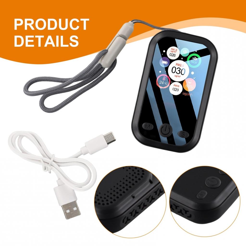 Air Quality Testing Air Quality Monitor Anti Lost Sling
