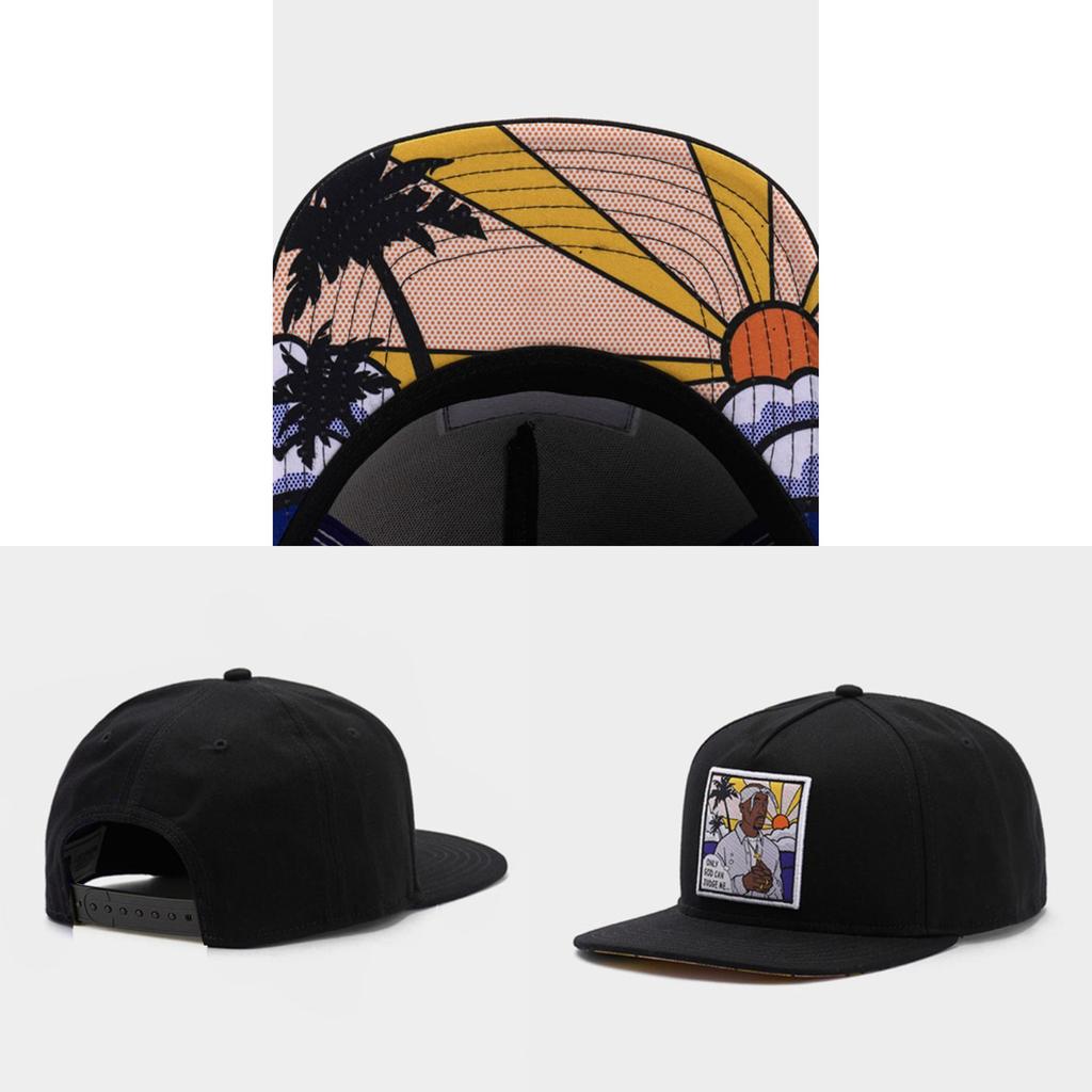 Pacenstein Hip Hop Character Baseball Cap With Wide Brim And Airflow For Daily Sun Protection