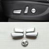 For Hyundai Palisade 2018     ABS Matte Front Seat Adjustment Buttons Frame Cover Trim Car Styling Accessories