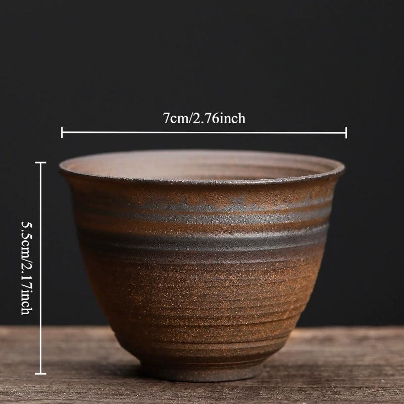 Japanese Style Ceramic Coffee Cup Porcelain Personal Single Pottery Tea Cups Drinkware Wine Mug Water Mugs Gift