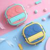 304 Stainless Steel Compartment Lunch Box 550ml Food Container Lunch Storage Container  For Office