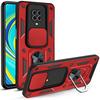 Shockproof Armor Case For Redmi Note10 9 8 Pro Max Car Holder Phone Cover For Redmi Note 9 9T 9s Camera Lens Protection Fundas