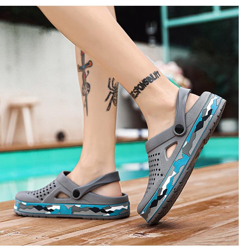 Fashion Summer New Anti Slip Trendy Sandals and Sandals for Outwear Men Summer Sandals