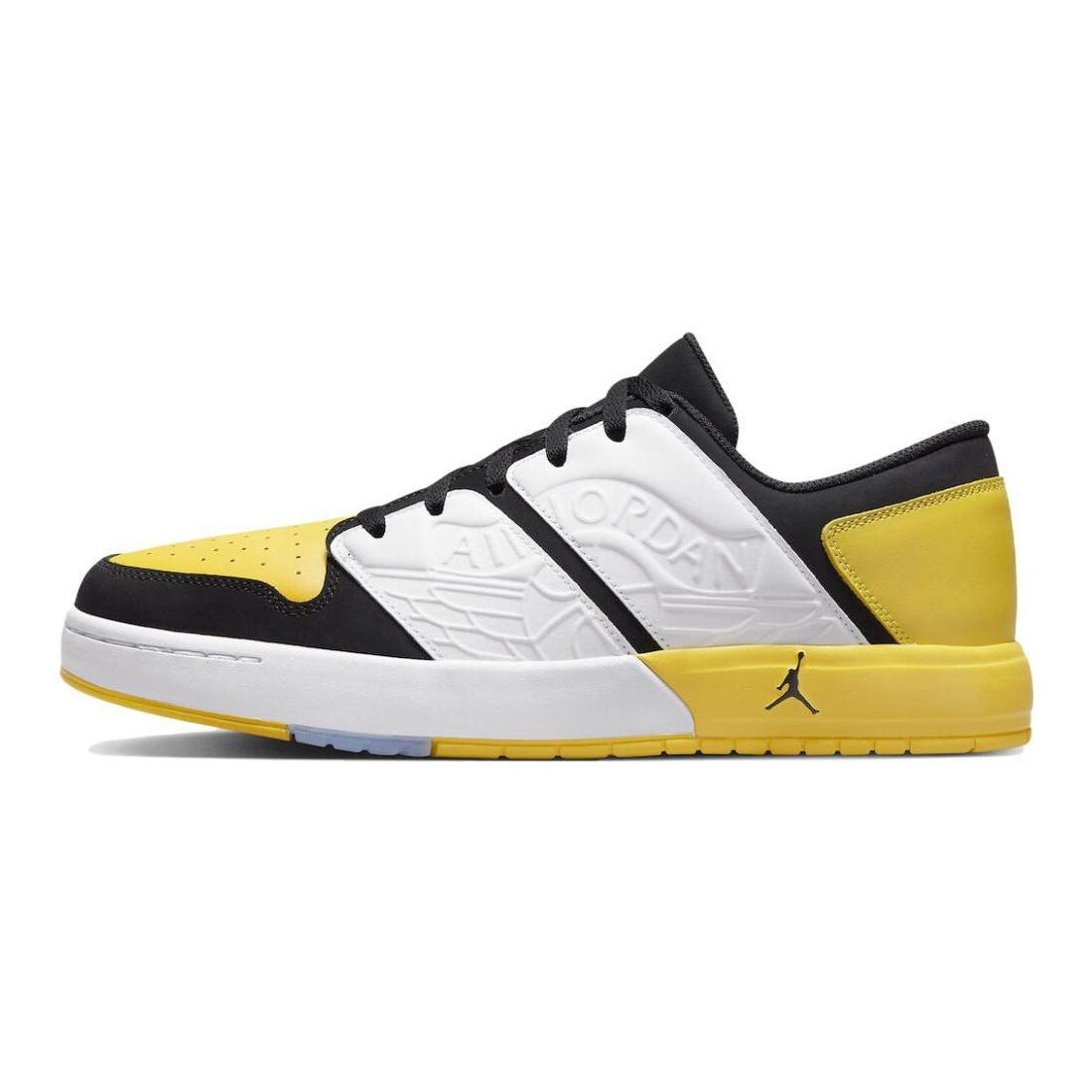 

Новые JORDAN Nu Retro 1 Low Черный Тур Желтый Белый DV5141-017 40.5