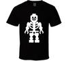 Halloween Skeleton Lego Funny T Shirt