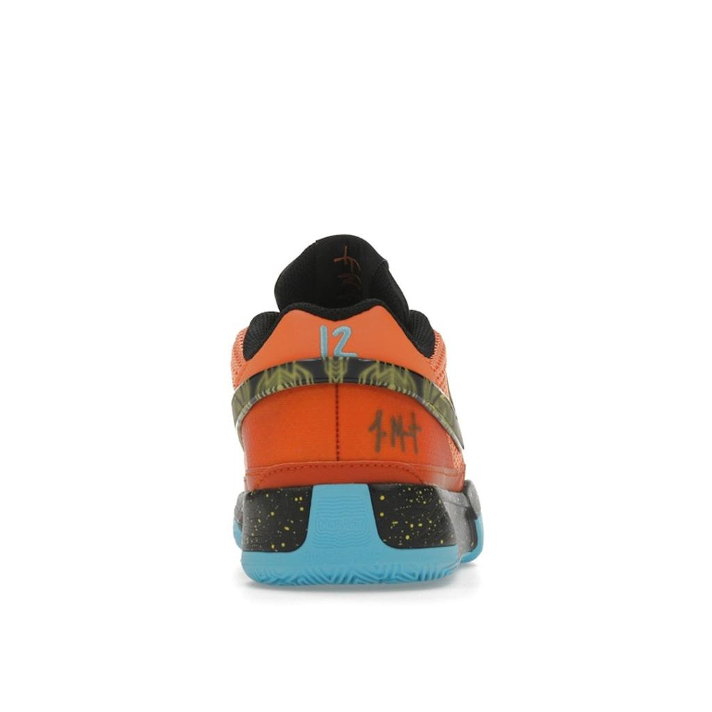 Nike Ja 1 SE GS Bright Mandarin Kids Sneakers Orange Opti-Yellow Black FB8977-800