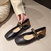 Fashion 2024 High Quality Flats Square Head Casual Comfortable Women's Shoes New Non-slip Outdoors Butterfly Knot Shoes for Women