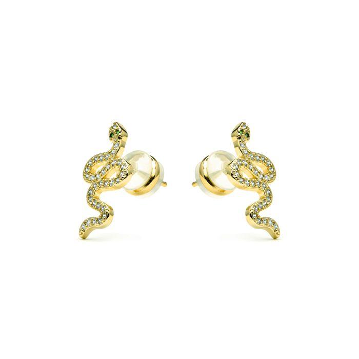 Boucles d'oreilles Luxenter Norra finition or 18k