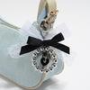 Heart Shaped Carabiner Charm Keychain Scratch Resistant Alloy Key Holder With Y2K Retro Decorative Charm