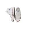 Converse Chuck Taylor All Star High Top Canvas Sneakers Embroidered White Kids Sneakers 671097C