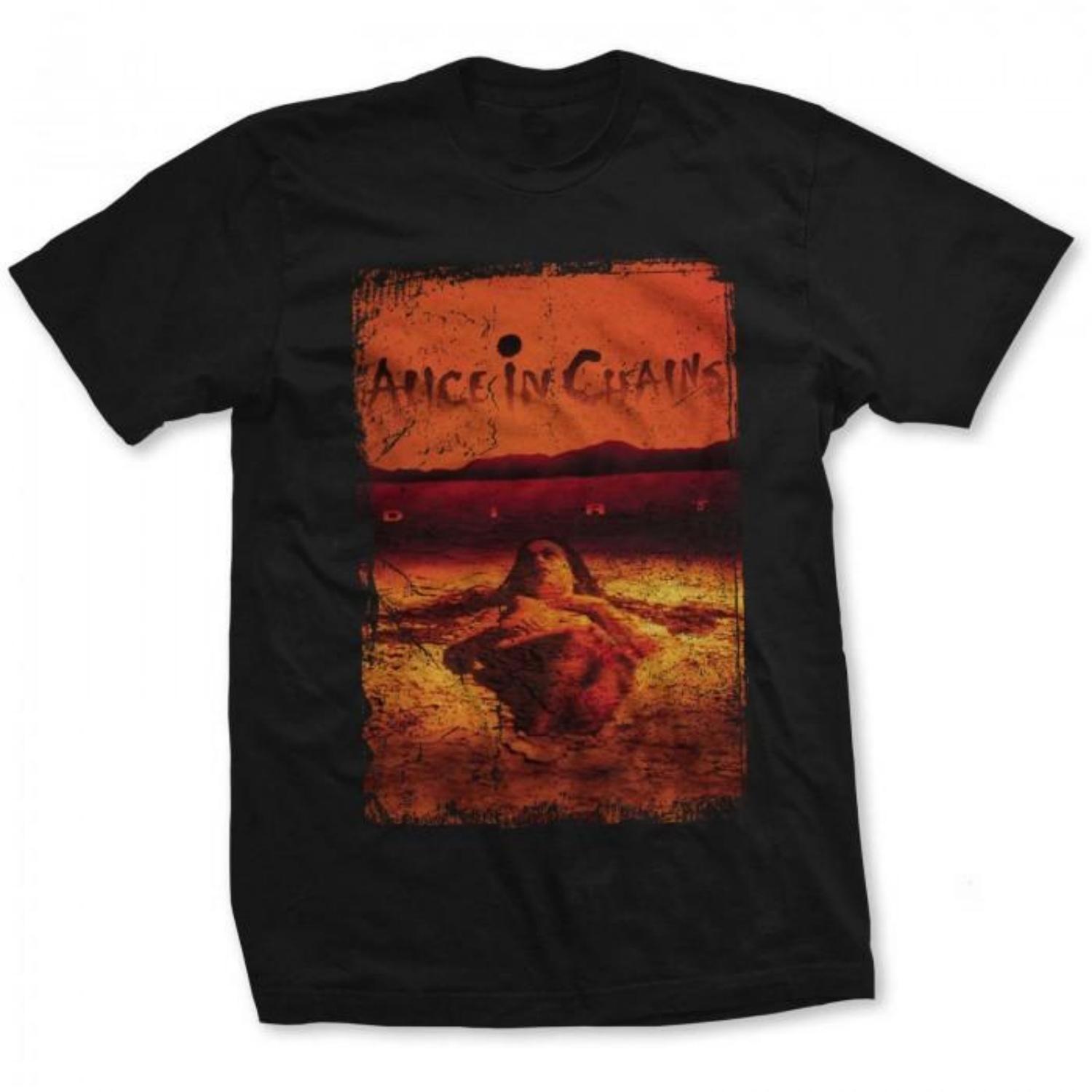Alice In Chains Unisex Adult Dirt Album T-Shirt S чёрный