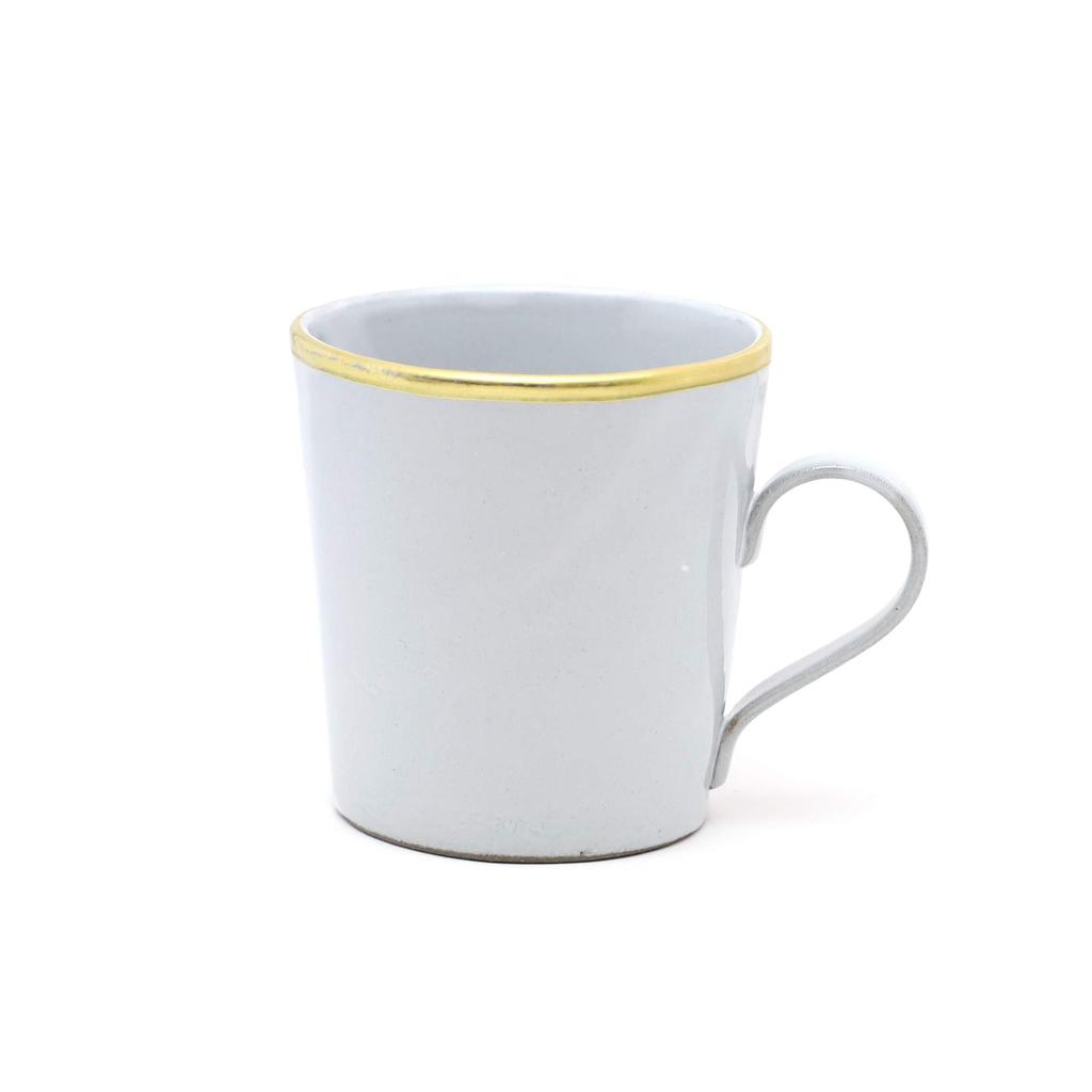 Rikizo Suriru Gold Mug, Diameter 8.5cm X Depth 11.5cm X Height 9.7cm, 320ml, Made In Japan, R-922613