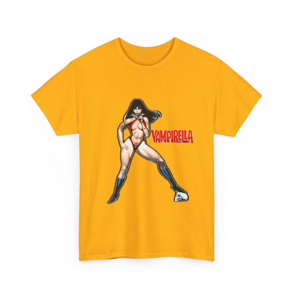 Vampirella Graphic Tee | Unisex Heavy Cotton Shirt | Vintage Comic T-Shirt Mens Womens Tees Top,