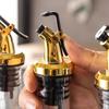 4PCS Oil Bottle Stopper Lock Plug Seal Leak-proof Nozzle Sprayer Cocktail Cap Liquor Dispenser Wine Stopper Wine Accessories