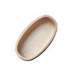 ZISIZ Rubberwood Boat-Shaped Serving Dish