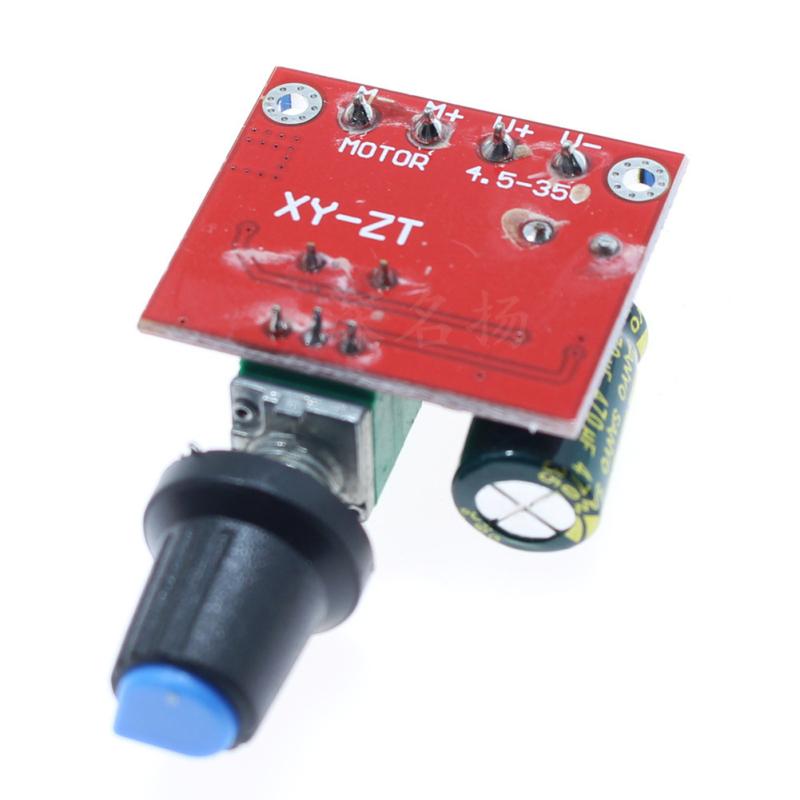 5a 90w Pwm Pwm Motor Speed Controller Module 5v-35v Adjustable Regulator Speed Switch Led Dimmer