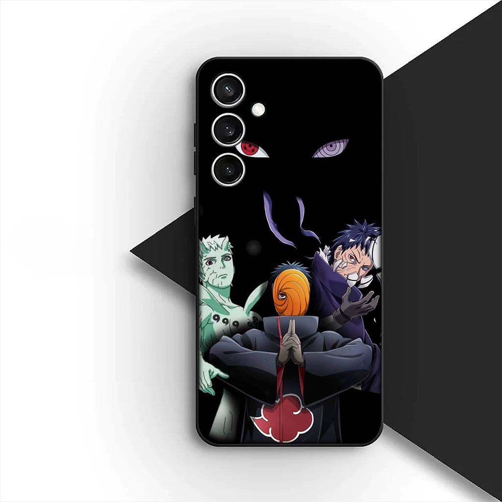 Cover for Samsung Galaxy S20 S22 S21 FE Ultra Plus A07 A17 A15 A16 A25 A57 A37 Phone Case Tobi Narutos Uchiha Obito Itachi